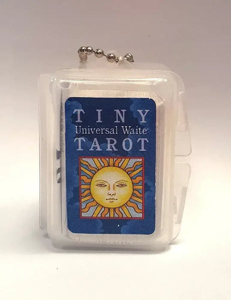 Tiny Tarot Cards Key Chain