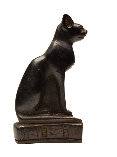 Egyptian Bastet Black Statue Mini