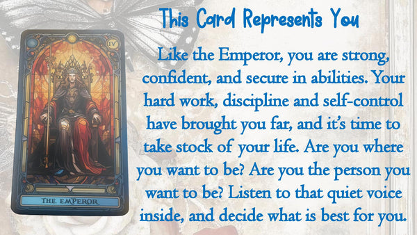 Life Overview 4-Card Tarot Reading