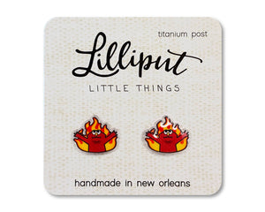 Hellmo Meme Earrings