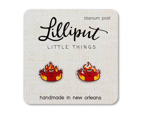 Hellmo Meme Earrings
