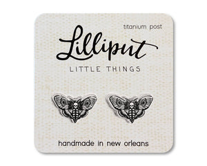 Death's Head Moth Earrings