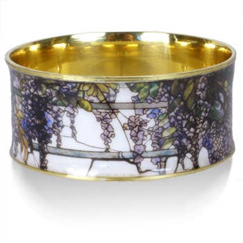 Wisteria Tiffany Stained Glass Bangle