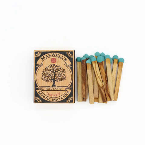 Maxwell's Mystic Matches - Palo Santo Wood Matches