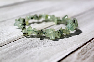 Prehnite Chip Bracelet