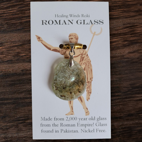 Ancient Roman Glass Pendant