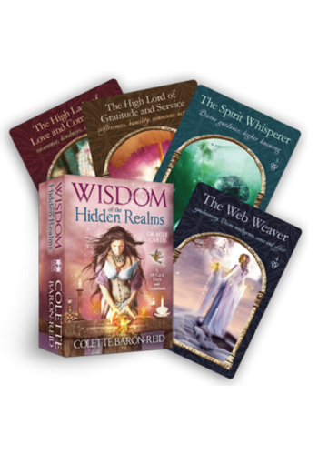 Wisdom of the Hidden Realms Oracle Cards by Colette Baron-Reid