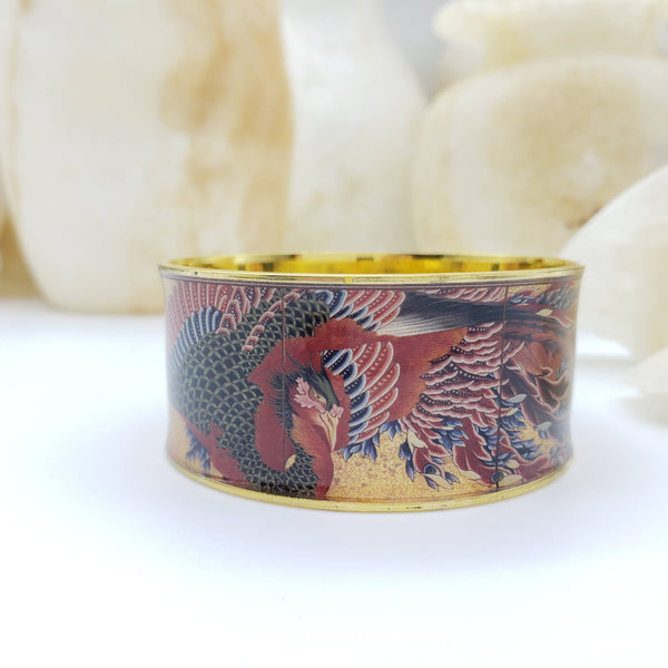 Hokusai Phoenix Bangle