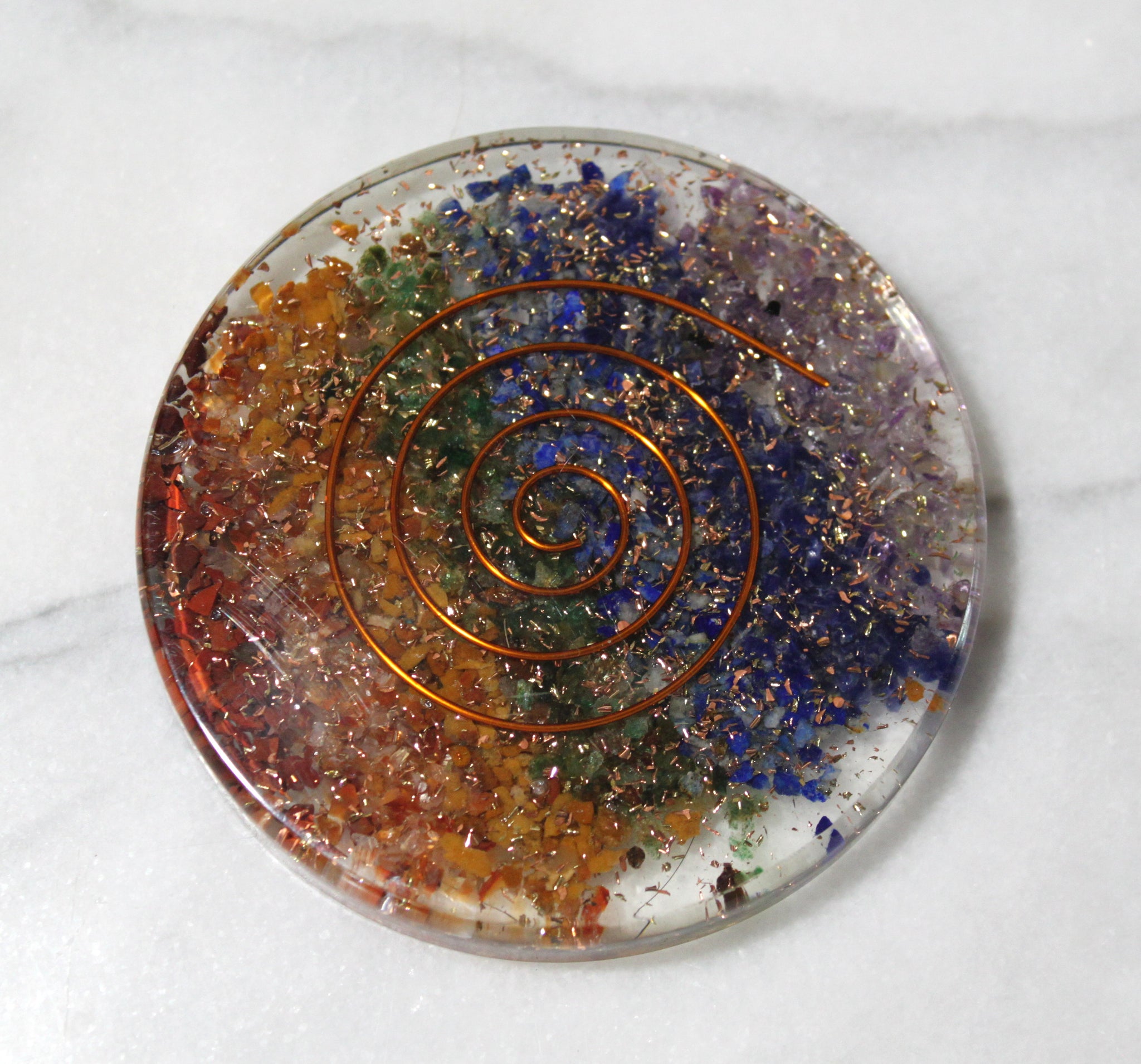 Orgone Chakra Charging Plate