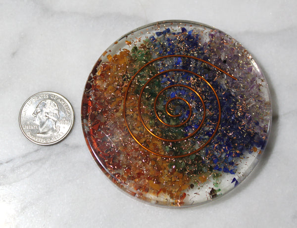 Orgone Chakra Charging Plate