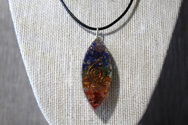 Orgone Chakra Oval Necklace