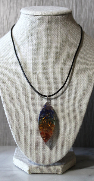 Orgone Chakra Oval Necklace