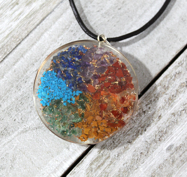 Orgone Chakra Necklace